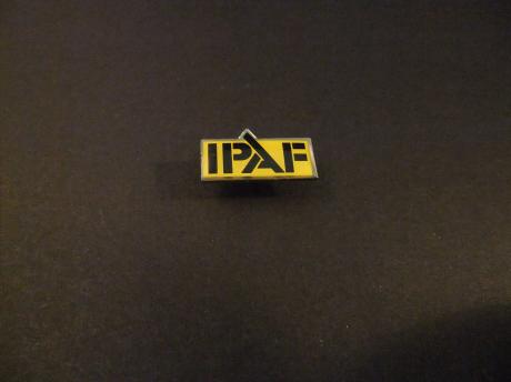 Ipaf( International Powered Access Federation) kranen hoogwerkers, logo